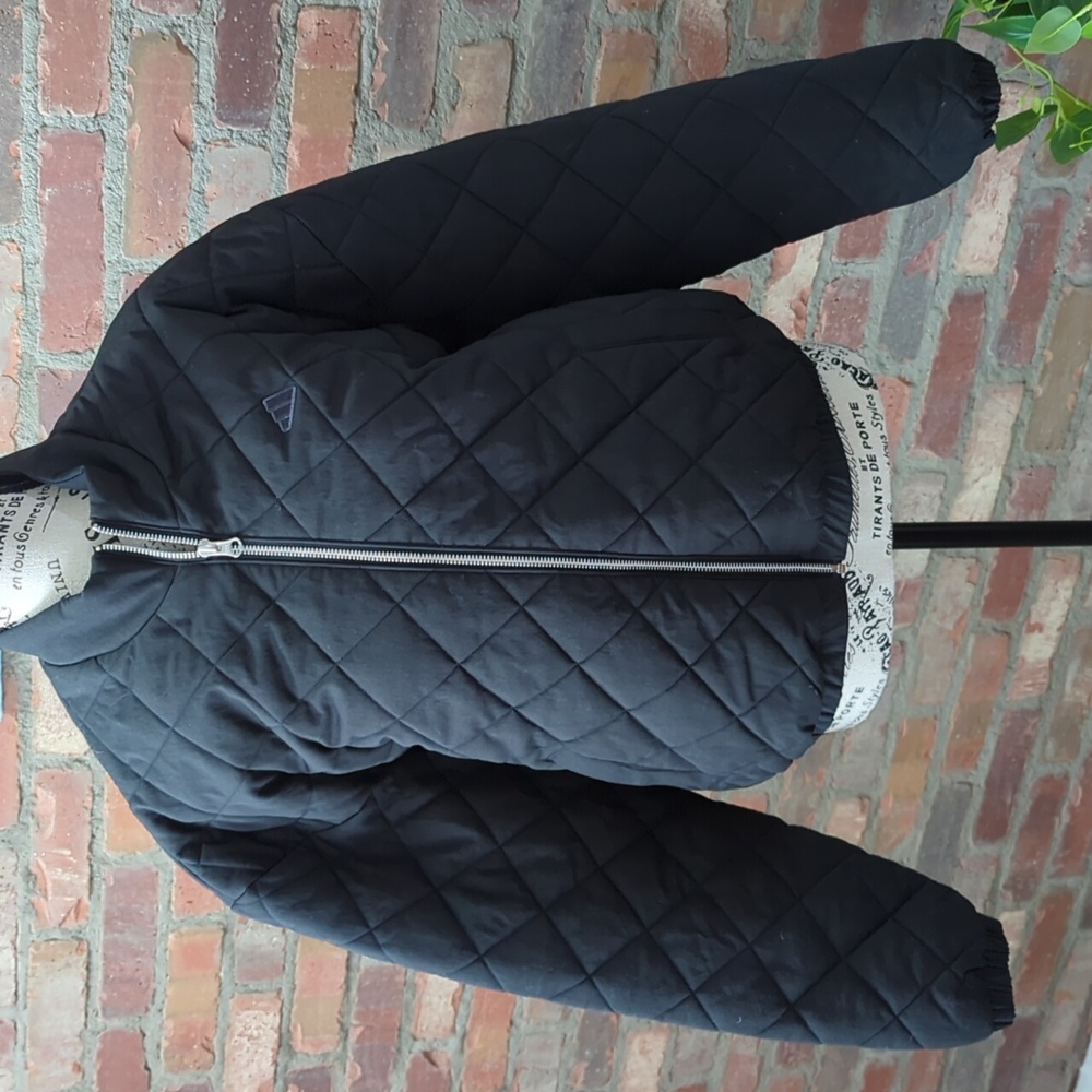 Adidas Golf ladies quilted bomber jacket.